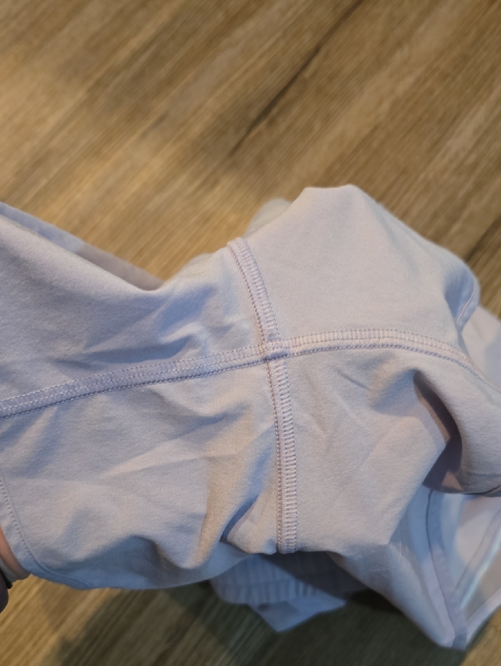 Light Lavender Lulu Hotty Hot Shorts. - Picture 4 of 6